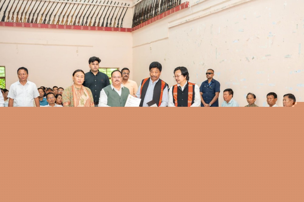 Union Minister Nadda visits landslide-hit Mon