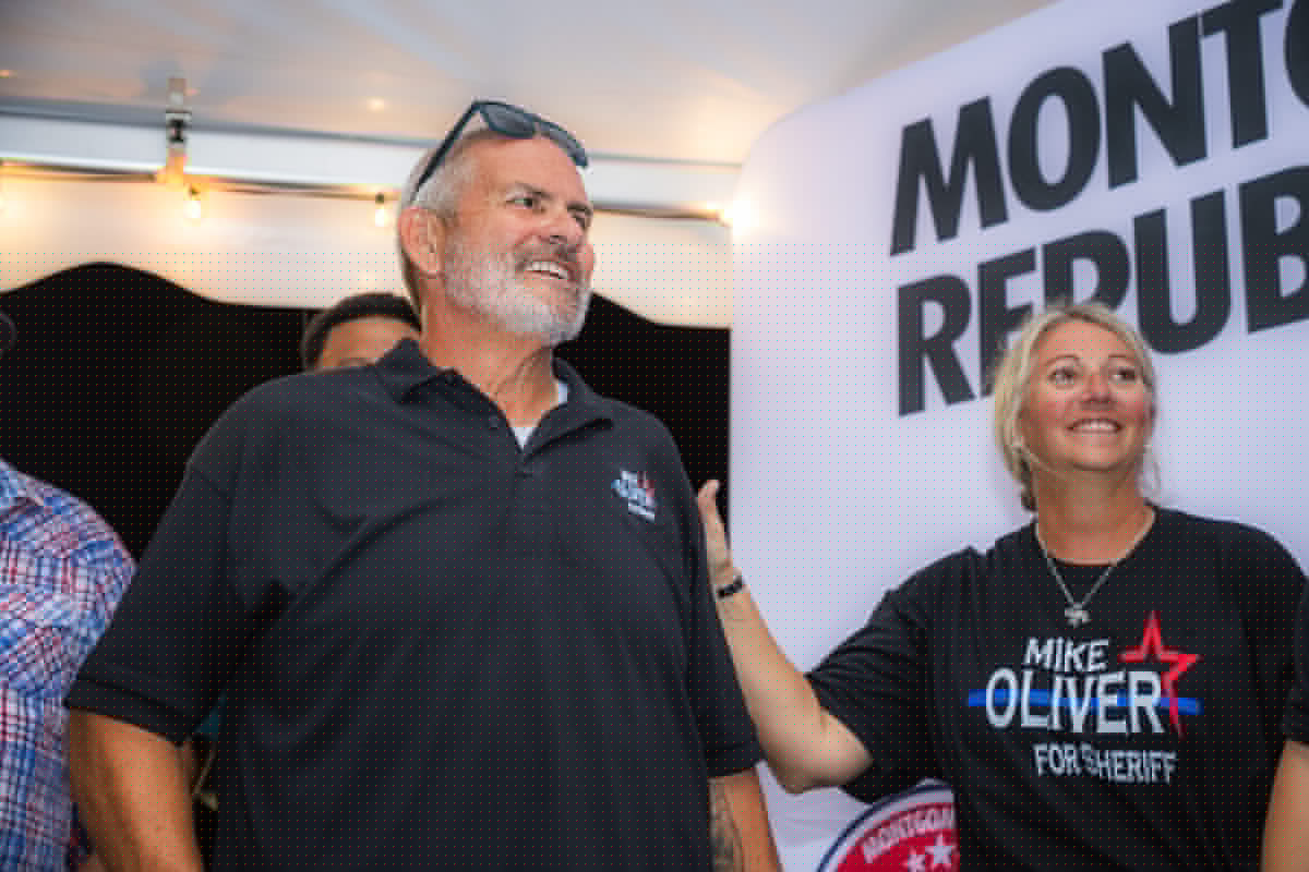 ‘It’s an ecstatic feeling’: Mike Oliver elected Montgomery County sheriff | PHOTOS