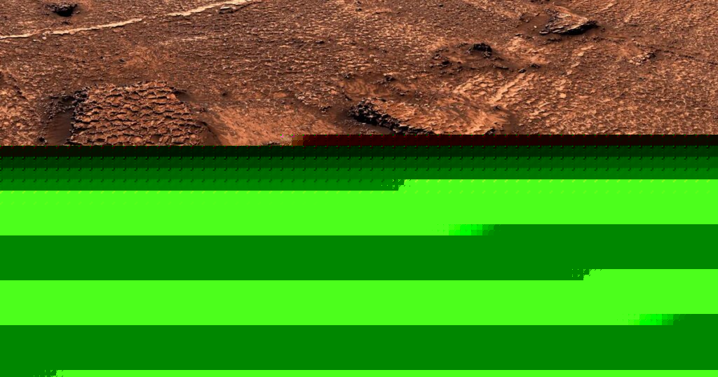 NASA Mars Rover Discovers Field of Mesmerizing Polygons
