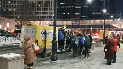 Bridges Outreach connects people with warming centers, food in dangerous temperatures