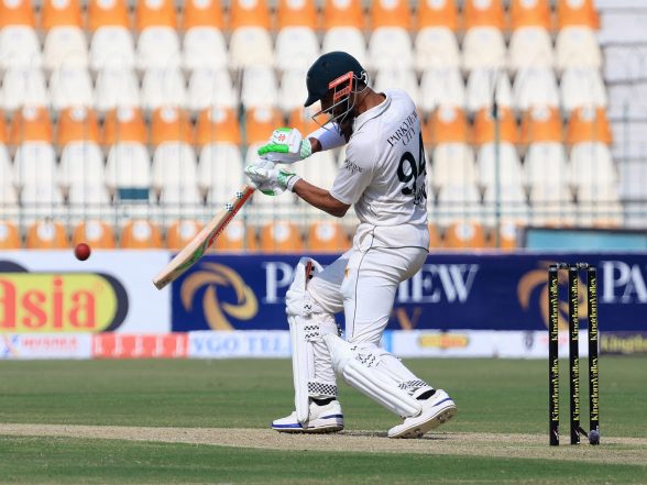Sports News | Pakistan Get Boost as Injured Shan Masood Returns to Training Ahead of England Test Series