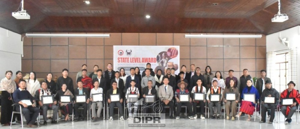 State-level award for handicraft and tribal textile held at kohima
