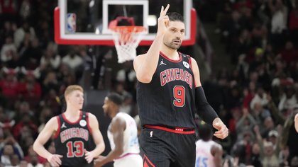Bulls veteran Nikola Vucevic has a young man’s spirit with his future uncertain
