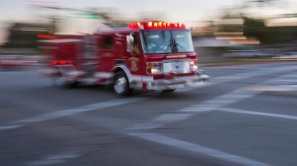 Body found in burning motor home in San Ysidro