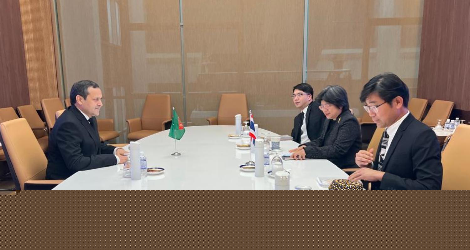 Turkmenistan, Thailand discuss expanding investments, logistics cooperation