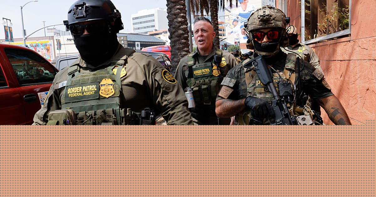 Newsom: Show of force by ICE agents 'targeted stunt'