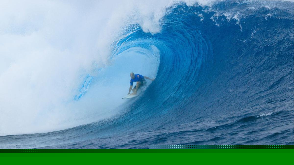 Surfing legend Kelly Slater winds back the clock at age 54