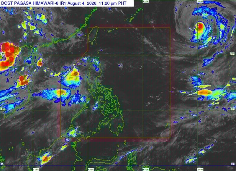 Typhoon Dolphin, another LPA being monitored