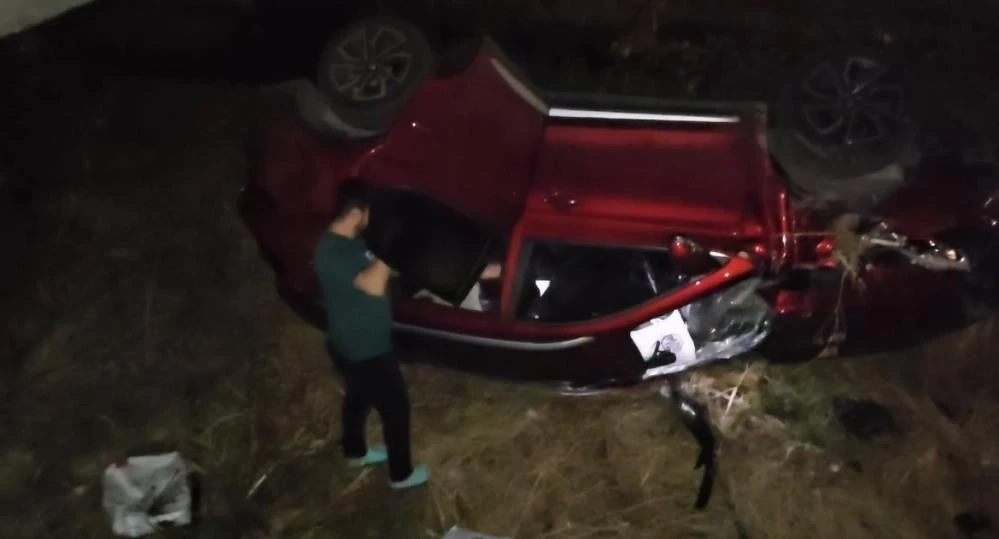 Bursa'da takla atan aracın sürücüsü: Biraz süratliydim, kontrolden çıktım