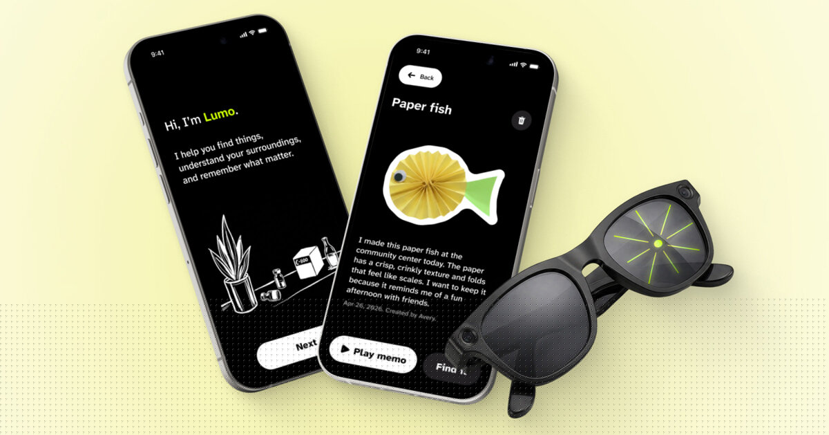 AI smart glasses connect perception, memory, and accessibility to support low-vision users