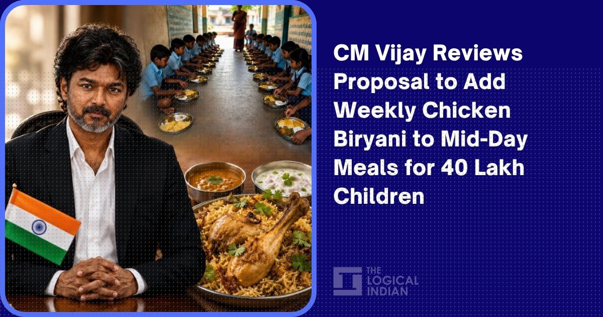 CM Vijay Reviews Proposal to Add Weekly Chicken Biryani to Mid-Day Meals for 40 Lakh Children