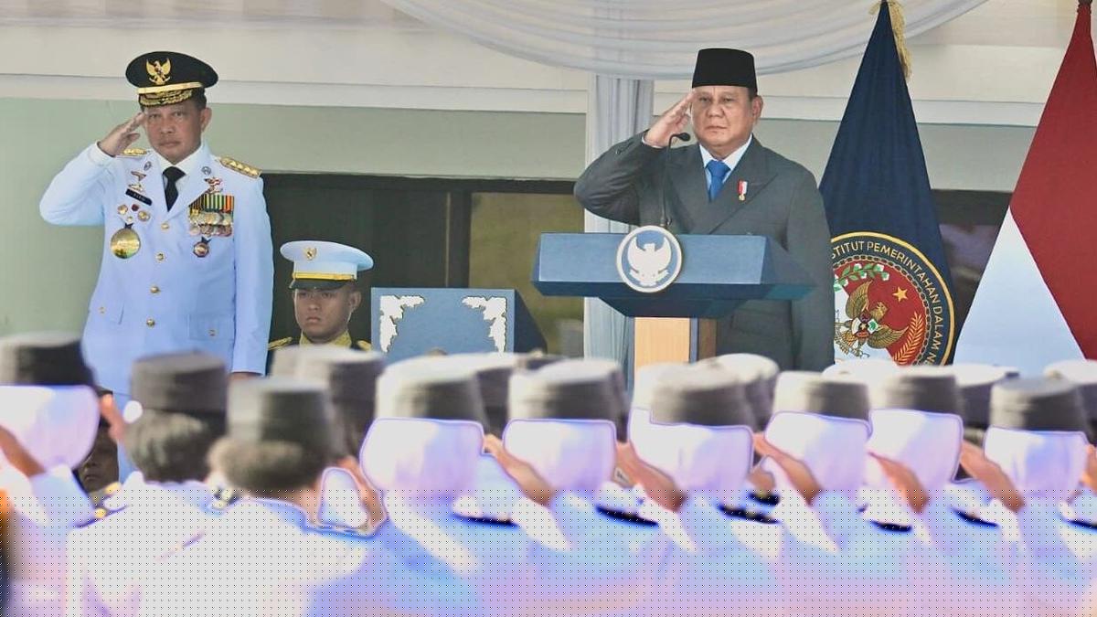 Cerita Putra Papua Jhosua Lolos IPDN, Momen Dilantik Prabowo Bikin Haru