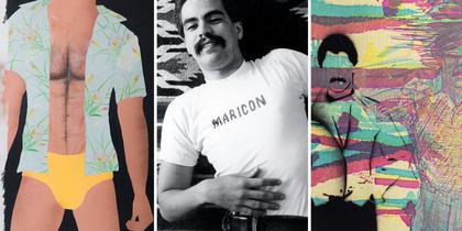 Are you butch enough Teddy Sandoval's queer, Chicanx, mustachioed art?