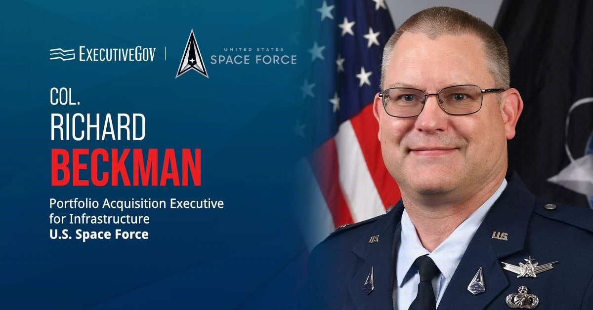 Space Force Appoints Richard Beckman as PAE for Infrastructure