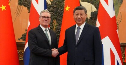 Starmer Tells Xi He Wants a "More Sophisticated Relationship" with China