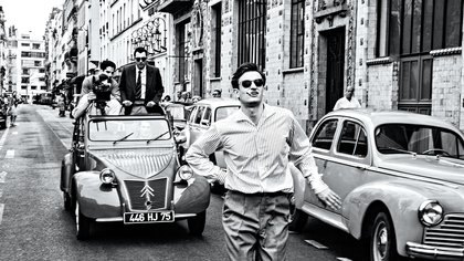Nouvelle Vague review – Richard Linklater’s witty, whimsical love letter to Jean-Luc Godard