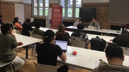 IYSSE club at University of Melbourne holds well-attended meeting on the fight against fascism and war