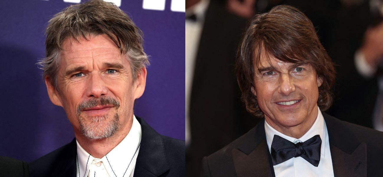 Ethan Hawke Admits Being 'Angry' At Tom Cruise For Stunt Work