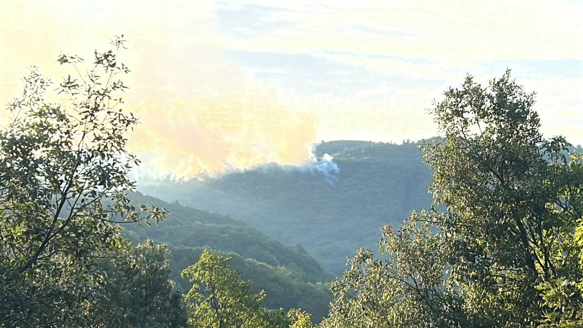 Ancora fiamme nel Savonese: incendio nei boschi di Stella Santa Giustina, continua la bonifica a Sassello
