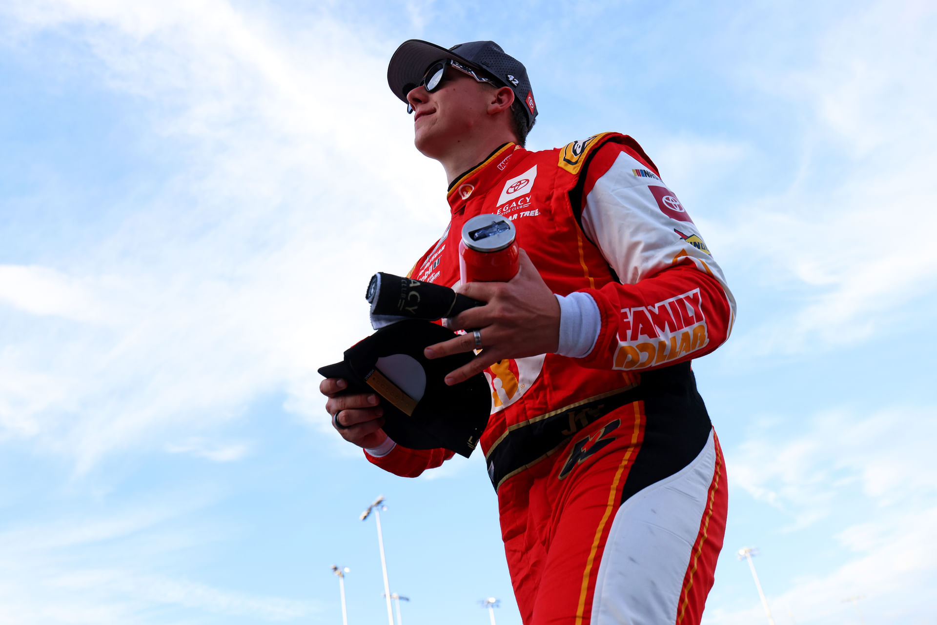 John Hunter Nemechek and other NASCAR drivers transform Charlotte Motor Speedway for Breast Cancer Awareness Month