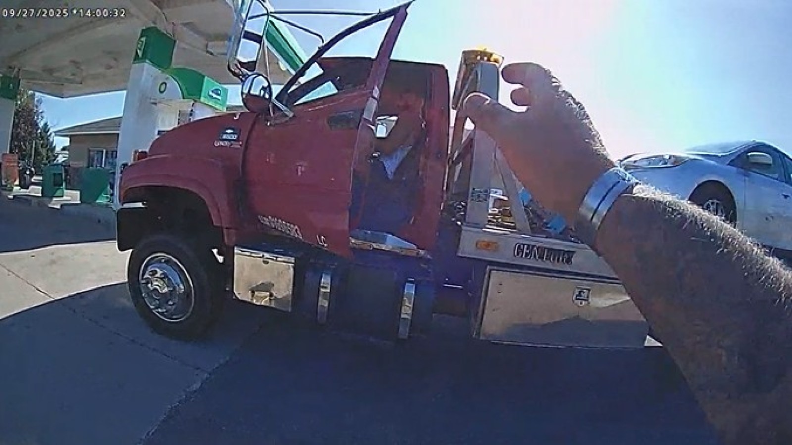 Police in Wisconsin seek additional charges against tow truck driver accused of seriously injuring officer in hit and run