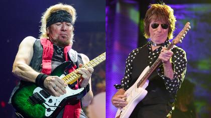 "What a wedding band!" Iron Maiden's Adrian Smith and Tool's Justin Chancellor form a surprise supergroup with Nicko McBrain for a one-off performance of a Jeff Beck classic