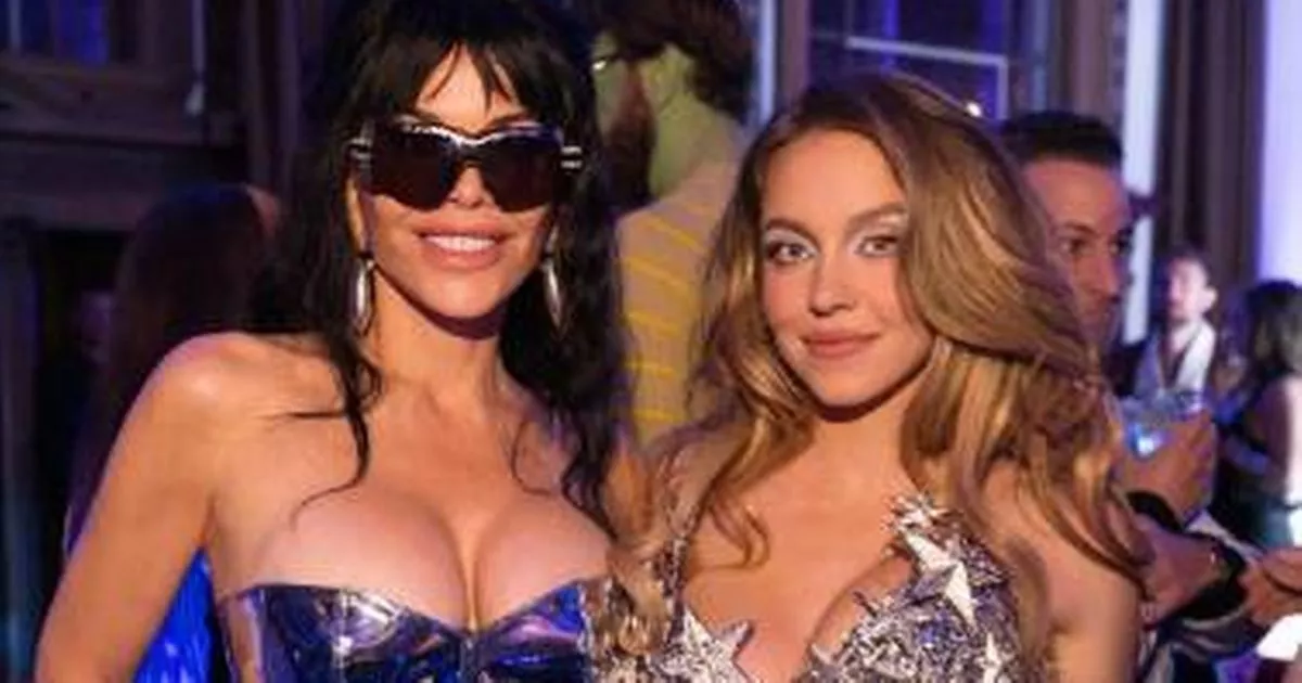 Lauren Sanchez's busty space-inspired outfit steals the show at star-studded birthday party