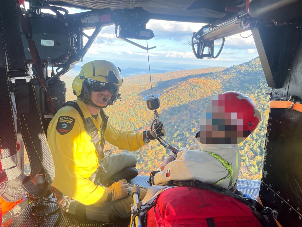 Injured hiker rescued by helicopter from Devil’s Path in Greene County, DEC says