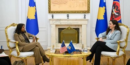Osmani takon të ngarkuarën me punë të SHBA-së, flasin për zhvillimet e fundit politike
