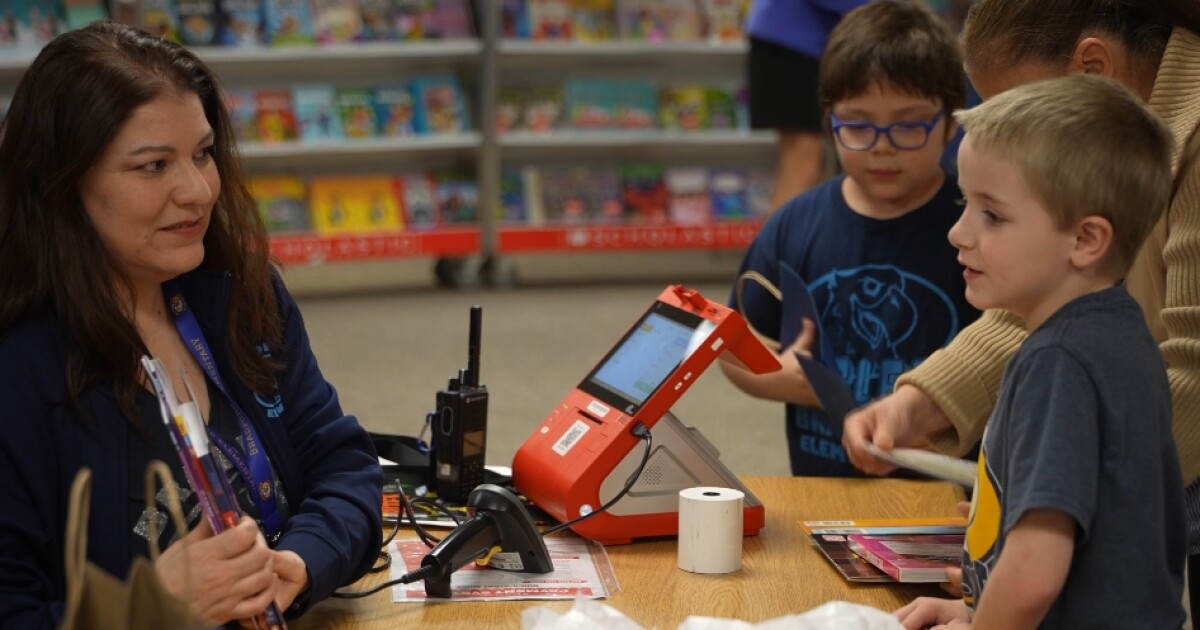 'If You Give A Child A Book' visits Bradford Elementary School in Pueblo