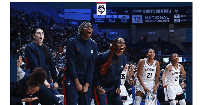 Women’s Basketball: Ziebell’s record-setting night leads No. 1 UConn women past Xavier 97-39