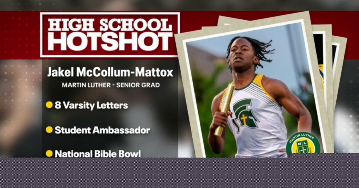 Martin Luther senior graduate earned 8 varsity letters, student ambassador