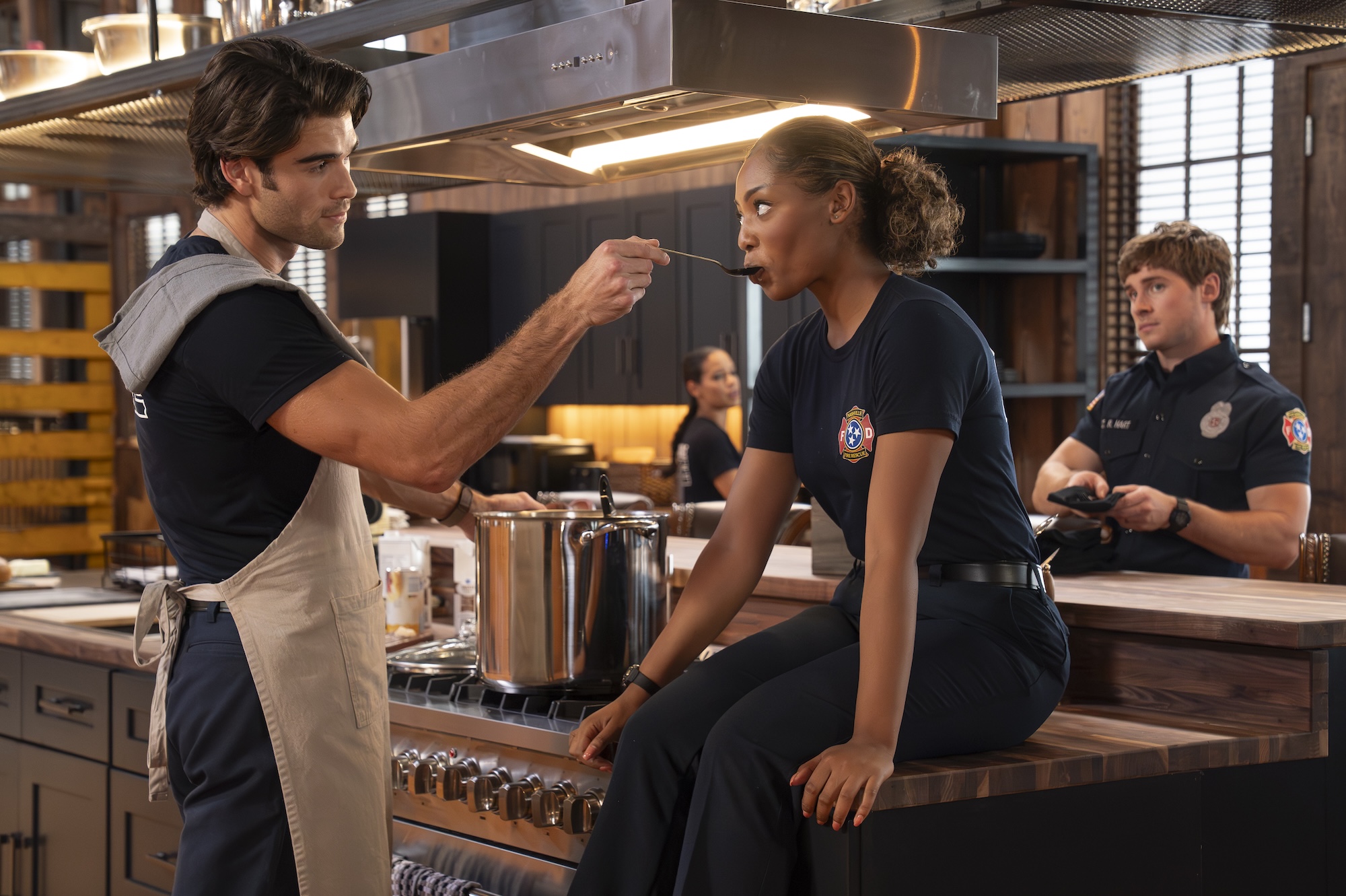 ‘9-1-1: Nashville’ Star Hunter McVey Teases ‘Transformational Episode’ for Blue and Taylor (Exclusive)