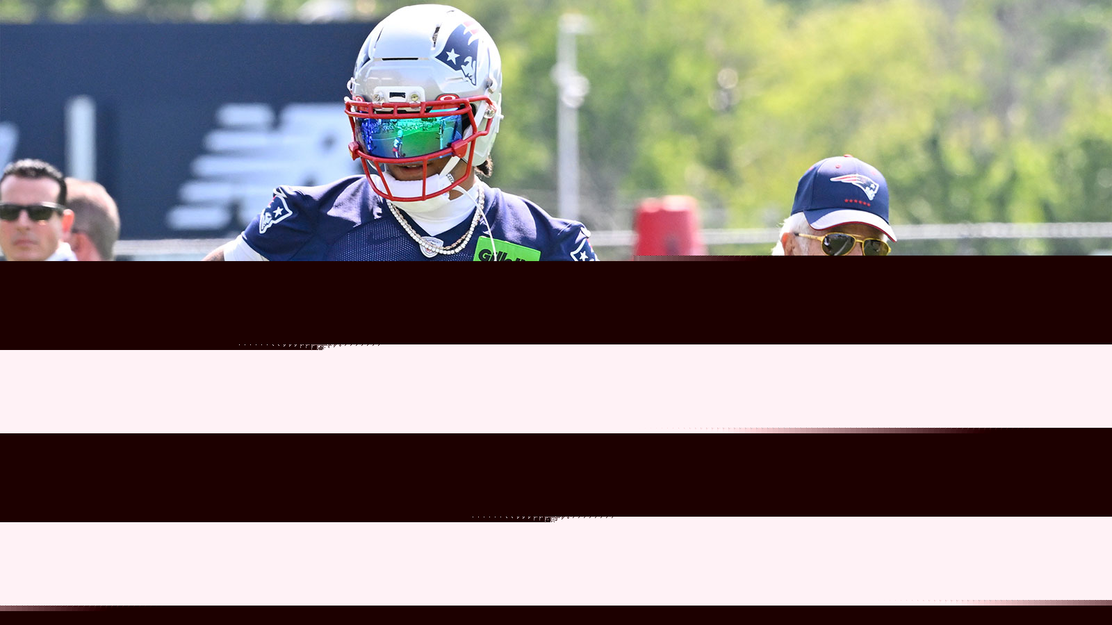 Patriots’ Christian Gonzalez practice development amid injury scare, contract talks
