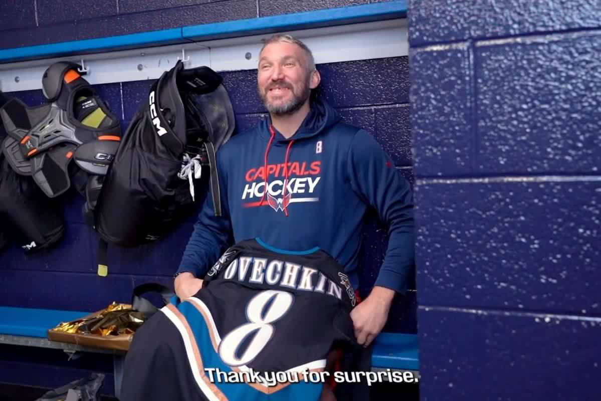 Comment on Alex Ovechkin, a huge fan of the black Screaming Eagle jersey, gets surprised by Capitals with design’s return: ‘It’s so good’ by Rebrand coming? Capitals ask fans about their favorite jerseys and logos in public survey. | RMNB