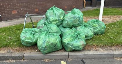 Community litter picks organised to clean up Irvine's Castlepark area
