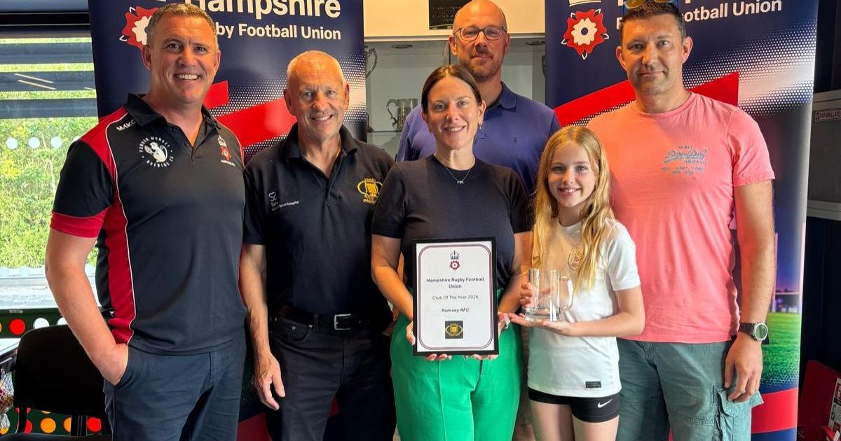 Club chairman proud as rugby club named club of the year