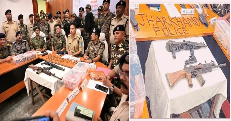 Jharkhand and Bengal Police intensify crackdown on last Maoist stronghold, recover huge cache of arms from Dalma Hills