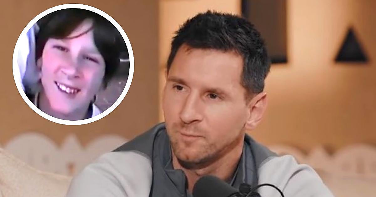 Leo Messi, sobre su infancia: «En la escuela era un vago. Me castigaron sin fútbol y eso me obligó a que me fuera bien»