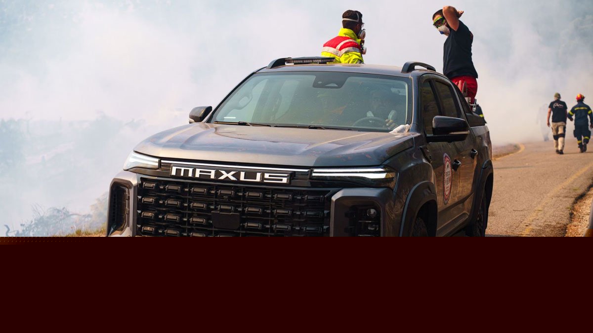 Maxus T60 Max: Πυροσβεστικό pick-up του Ομίλου Επιχειρήσεων Σαρακάκη στην ΕΠΟΜΕΑ Βιλίων