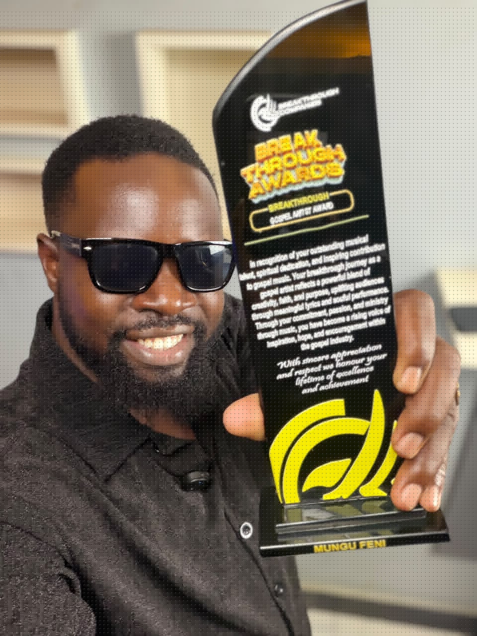 Mungu Feni Crowned Gospel Artist of the Year at Breakthrough Awards