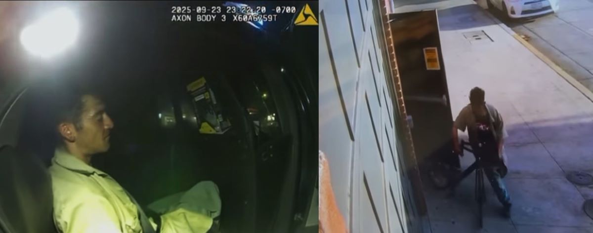 Bike thief caught on surveillance video and then arrested by the Orange Police