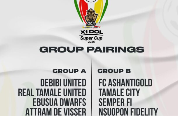 Real Tamale United Replaces Port City FC in 2026 X1 DOL Super Cup
