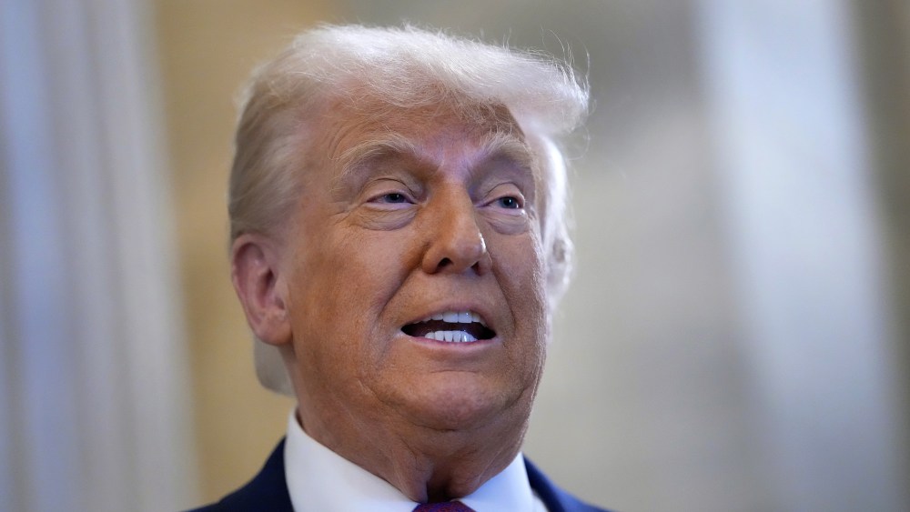 Trump Celebrates YouTube Settlement With Meme Depicting a Humiliated Tech Exec Handing Him a Check for $24.5 Million