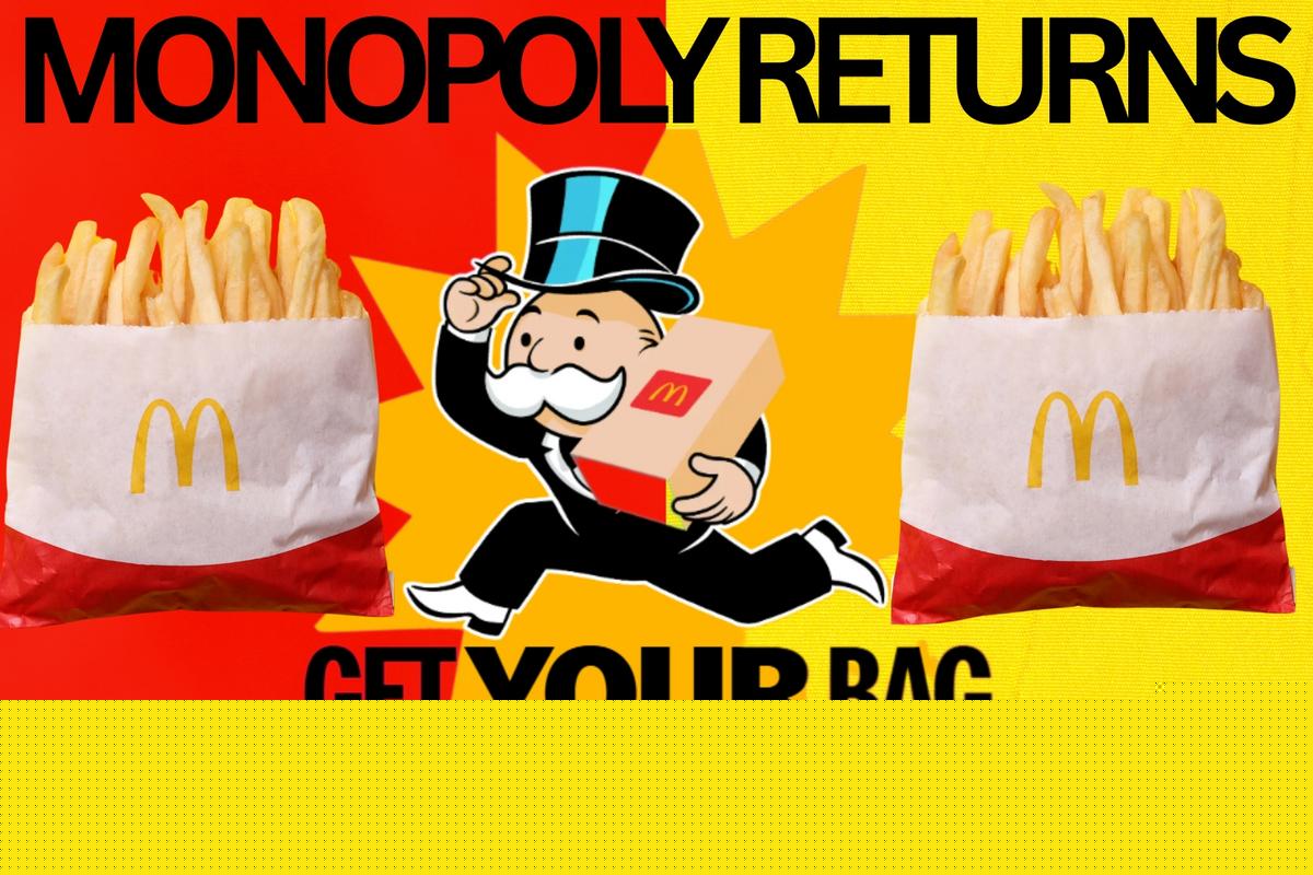 After a 10 Year Hiatus + a Controversial Past, McDonald’s Brings Back Monopoly