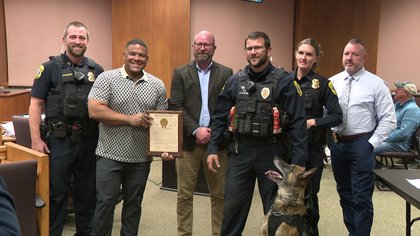 State Representative Rivera-Wagner honors Green Bay Police Officer and K9 Partner as district’s First Responders of the Year