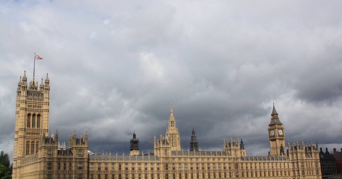 Palace of Westminster and Westminster Abbey including Saint Margaret's Church