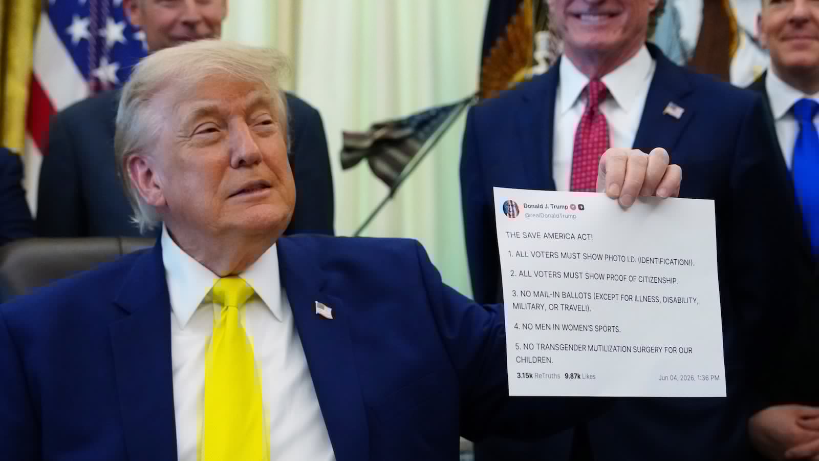 Trump stands to profit off US policy announcements by selling fast access to his social media posts