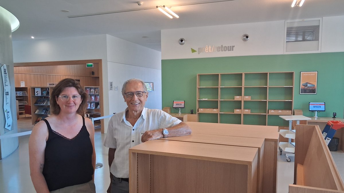 "Le robot Bob a été démonté" : la médiathèque de Montauban réaménage son hall d'accueil pour fluidifier les 3 000 prêts et retours de documents enregistrés par jour à la Mémo
