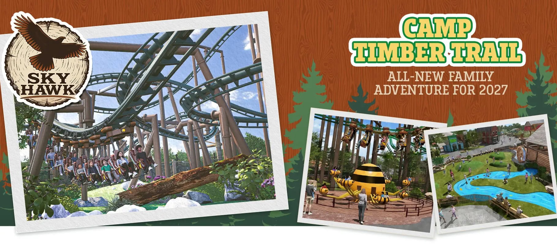 ‘One of the largest investments’: Six Flags Great America unveils new outdoor-themed area and attractions for 2027